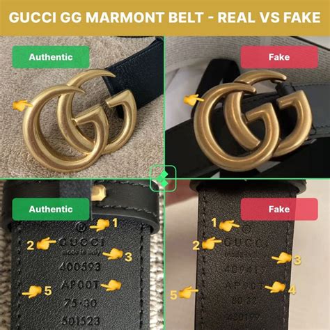 gucci belts fake vs real|authentic Gucci belt box.